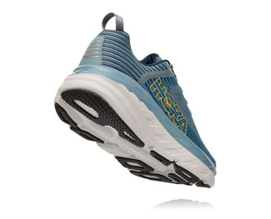 Hoka One One Hardloopschoenen Heren - Bondi 6 - Blauw - IO6870194